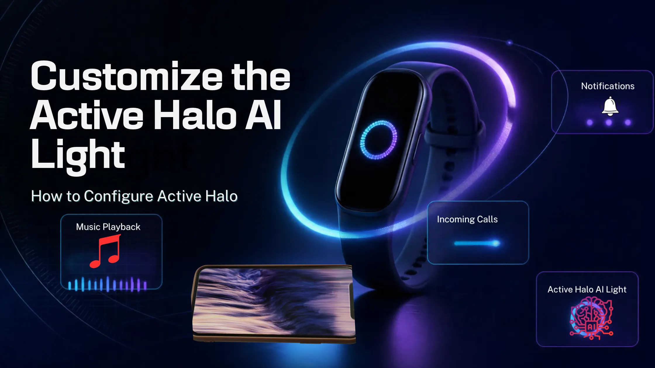 Customize the Active Halo AI Light
