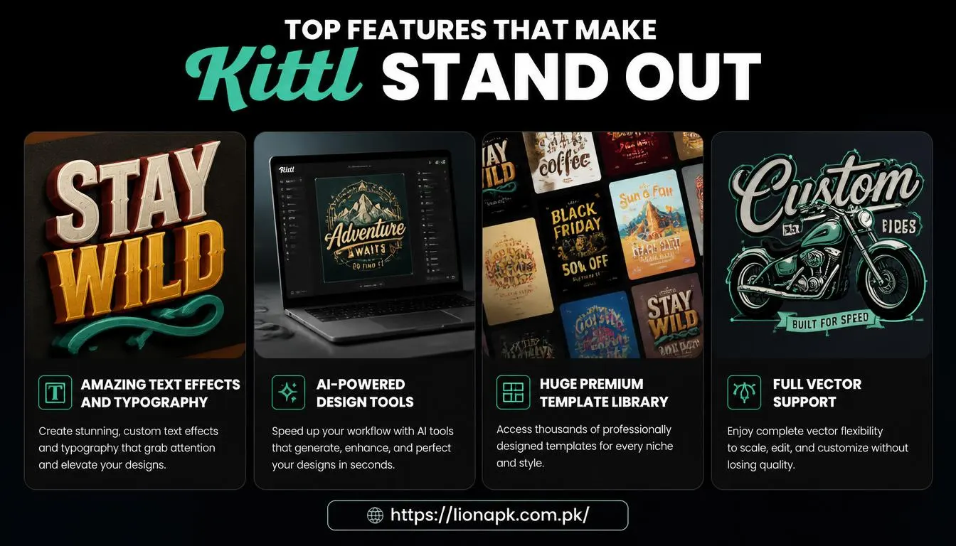 Top Features That Make Kittl Stand Out Amazing Text Effects and Typography
