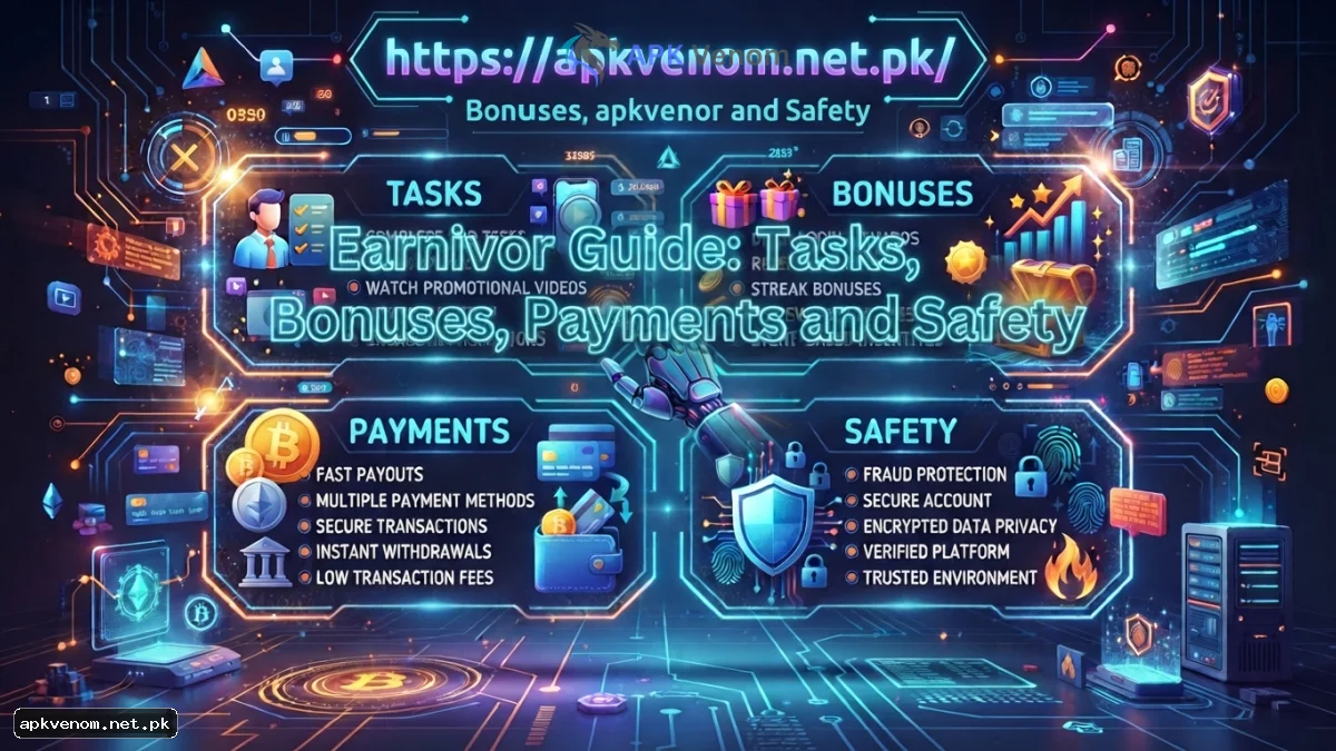 Earnivor Guide: Tasks, Bonuses, Payments and Safety