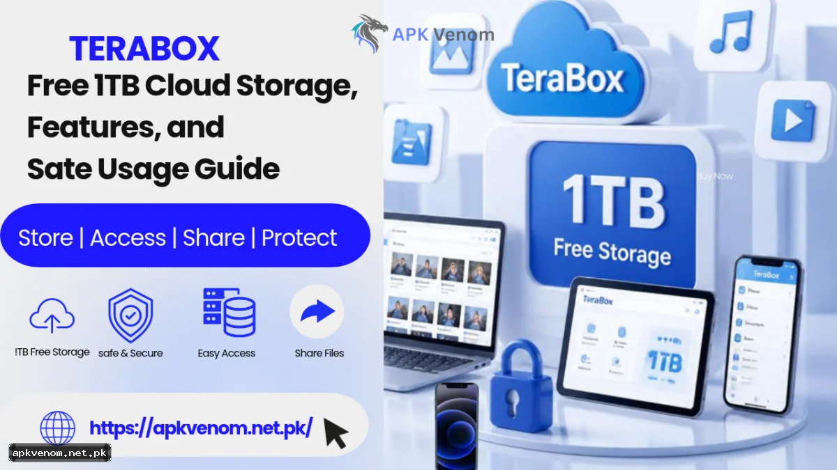 TeraBox: Free 1TB Cloud Storage, Features, and Safe Usage Guide